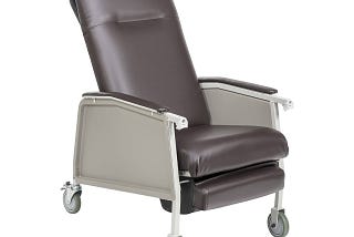 Comfortable 3-Position Geri Chair with Retractable Lock Bar and Moisture Barrier | Image