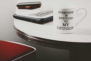 On Having Opinions