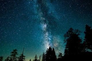 The Milky Way in Yosemite.