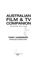 Australian Film & TV Companion | Cover Image
