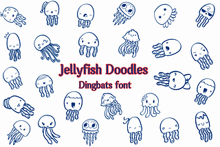 Jellyfish Doodles Font