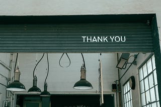 The art of thanking customers — why and how?