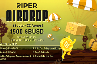 New Airdrop Alert! Riper the AgriDeFi