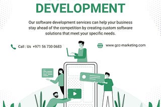 Transform your business with GCC Marketing’s expert Software Development services!