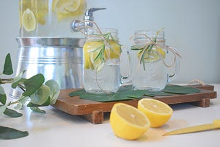 When Life Gives You Lemons, Make Lemon-Infused Water