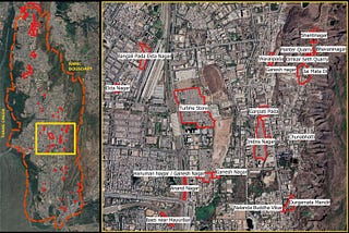 India’s largest planned city and its unplanned slums