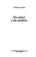 De amor y de sombra | Cover Image