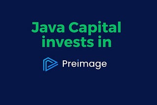 Why we invested in Preimage ?