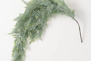Sullivan's Realistic Draped Green Artificial Ferns | Image