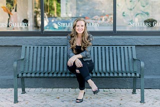 Rich businesswoman sitting confidently to make a good offer
