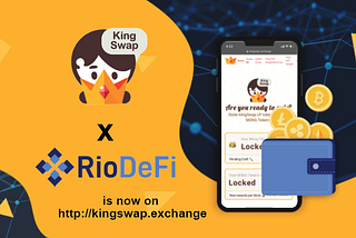 DeFi объявляет о партнерстве KingSwap и RioDeFi для увеличения вознаграждения