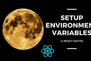 How to setup environment variables in React Native (Easy way)