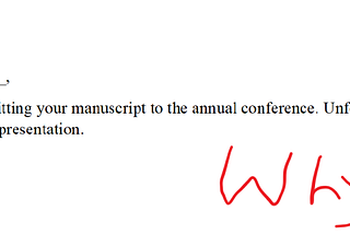 Rejection or New Direction? How to Handle a Manuscript’s Non-acceptance