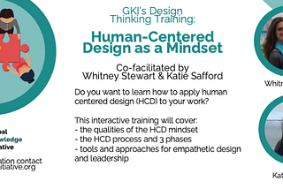 GKI’s Design Thinking Training: Human Centered Design as a Mindset