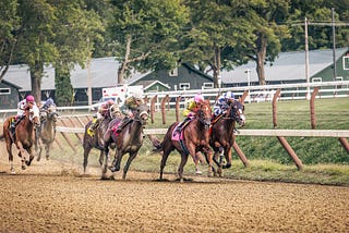 This is a picture of a horse race, and clearly there will be a winner. In my article I wrote, I picked seven winners, of stories I have read this past week. I hope you enjoy this article. AL.