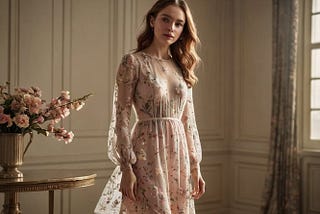 Floral-Dresses-With-Sleeves-1