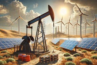 Oil is not going anywhere. We are just adding alternative energy sources.