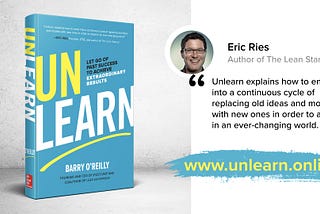 Unlearn US and UK Book Tour throughout November 2018