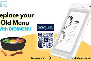 QR Code Menu For Restaurants And Bars