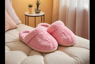 Pink-Fluffy-Slippers-1