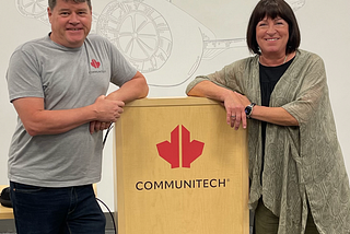 Honour to wear the Communitech Maple Leaf everyday over my heart for 4 years!