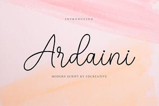 Ardaini Font