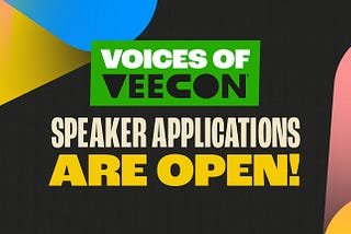 Voices of VeeCon: Community Speaker Applications are Open!