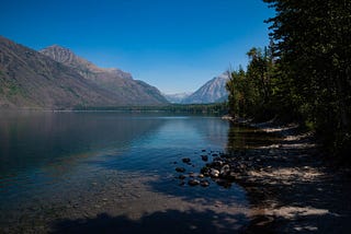 Shooting Glacier National Park