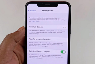 How much is the battery health of iphone12 pro max lower than that to be replaced?