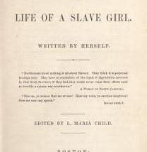 Incidents in the Life of a Slave Girl | Cover Image