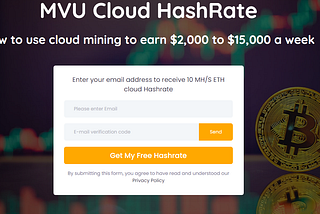 How Do I Get $13.46 for Nothing from MVU Cloud Mining?