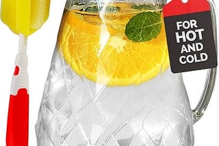 pykal-diamond-glass-pitcher-with-lid-72-oz-heat-resistant-water-or-juice-pitchers-with-lids-beverage-1