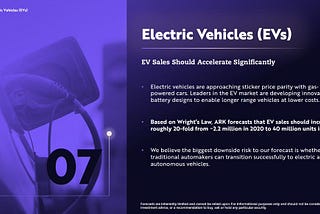 Electric Vehicles (EVs) Have Only Started their Exponential Growth Curve