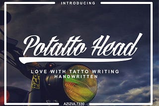 Potatto Head Font