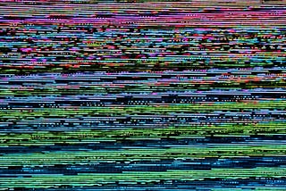 노이즈가 일어난 화면