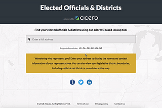 Visualize your Redistricted Districts with this Free Lookup Tool