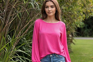 Long-Sleeve-Hot-Pink-Top-1