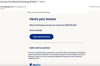 Social engineering and Phising in 2022 — Google voice text scam and Paypal Bitcoin exchange email…