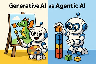 Generative AI vs Agentic AI