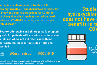 Coronavirus pandemic advice for public and myth busters….