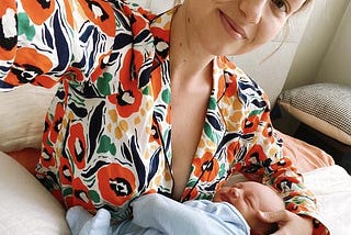 Teri Popple and baby William