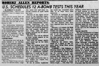 UAP Newspaper Leaks/Disclosures