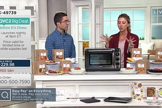 Tovala appears on QVC