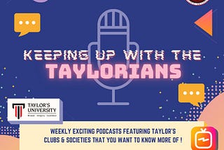 Behind the Scenes of “Keeping Up With the Taylorians”, a TUSC Podcast