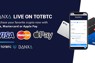Announcement on the launch of BANXA at ​​TOTBTC
