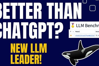 FreeWilly 2 AI New LLM Leader! Better than Llama 2