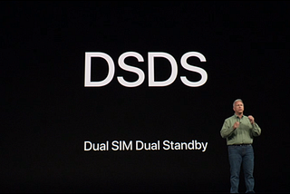 Do you know DSDS and eSIM of iPhone?