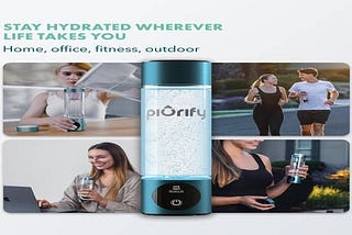 What's the best hydrogen water bottle for daily use?