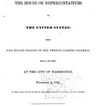 Journal of the House of Representatives of the United States | Cover Image