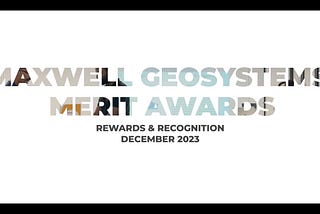 Rewards & Recognition Ceremony at Maxwell GeoSystems India office